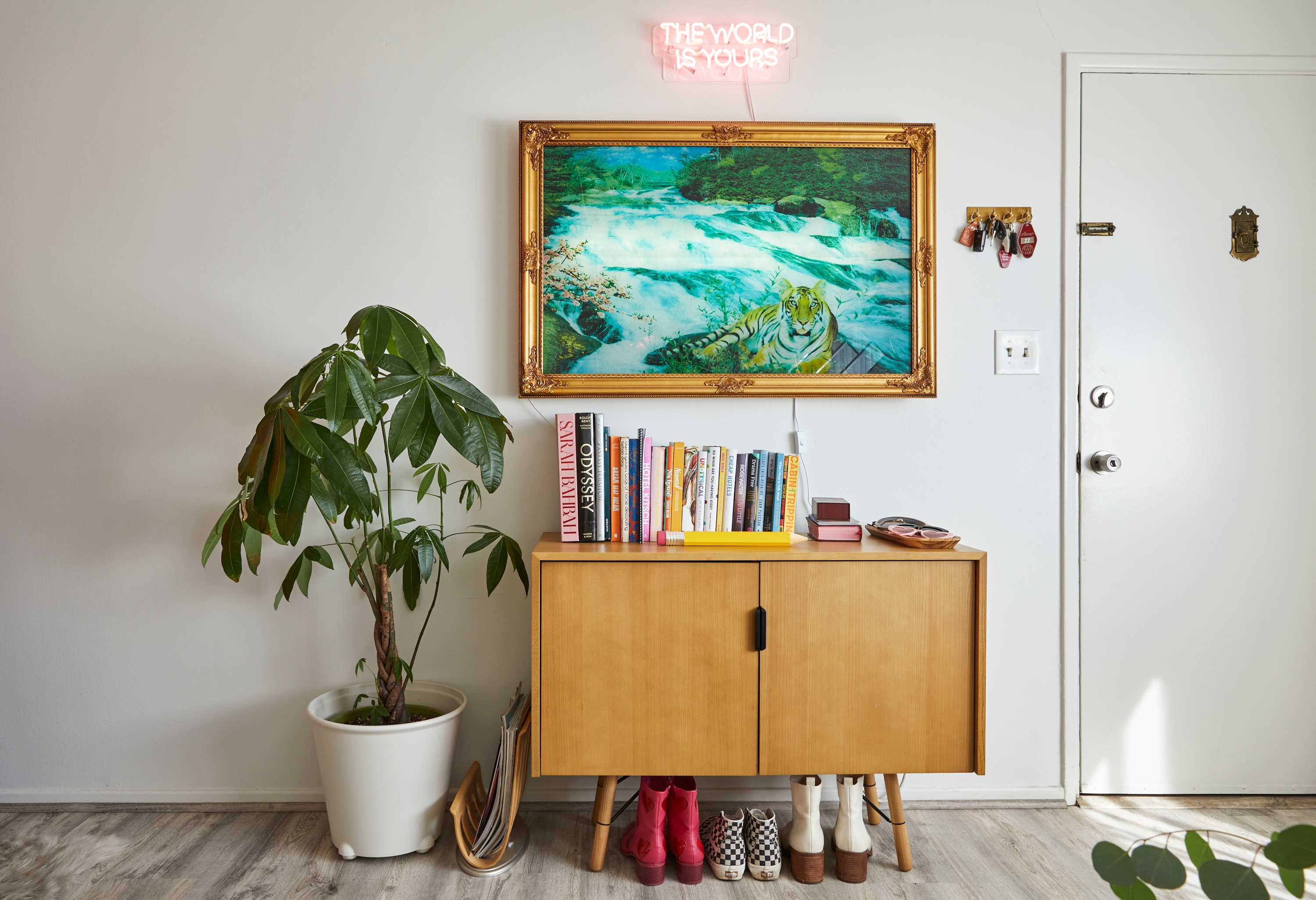Stop Using a Shoe Rack — Use This $40 IKEA Trash Can Instead (Yes, Really)